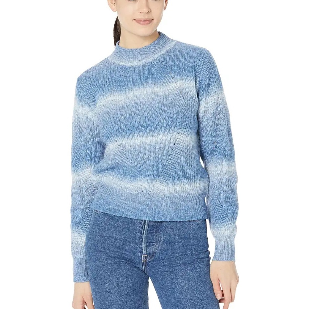 ❤️ HEARTLOOM Blue Sweater Turtleneck Medium